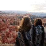 Sunrise in a blanket at Bryce Canyon