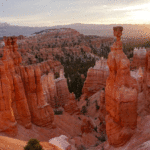 Thors Hammer sunrise in Bryce Canyon
