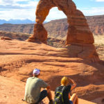 Jared Ebert at Delicate Arch with guest