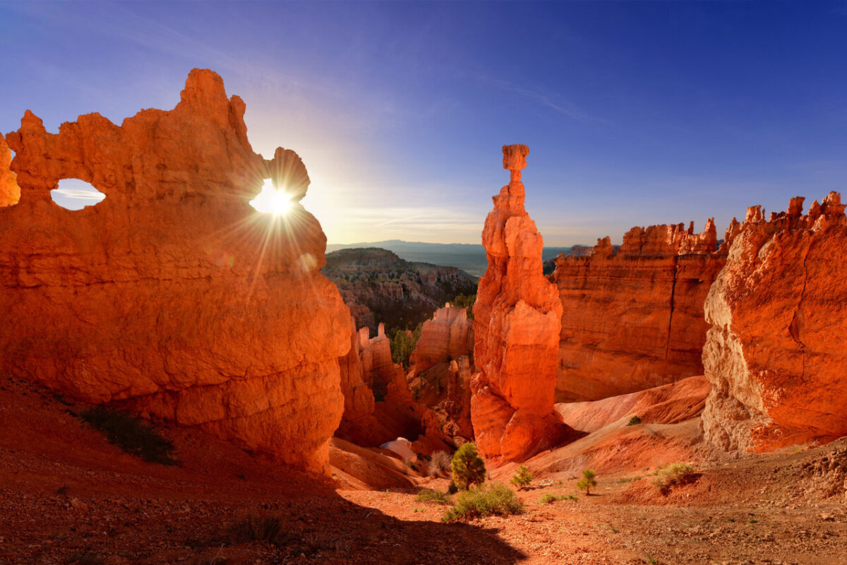 Thors Hammer at sunrise