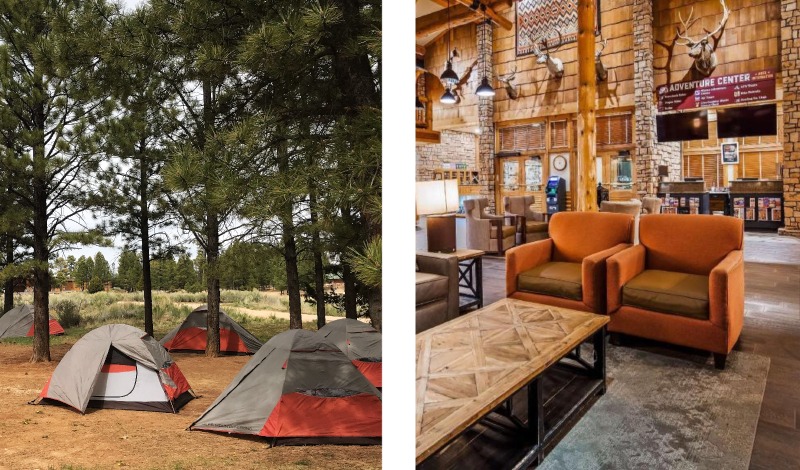 Bryce Camping and Lodging