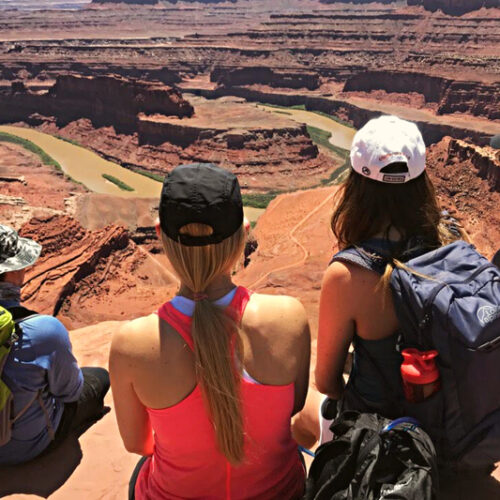 Group overlooking Dead Horse 7