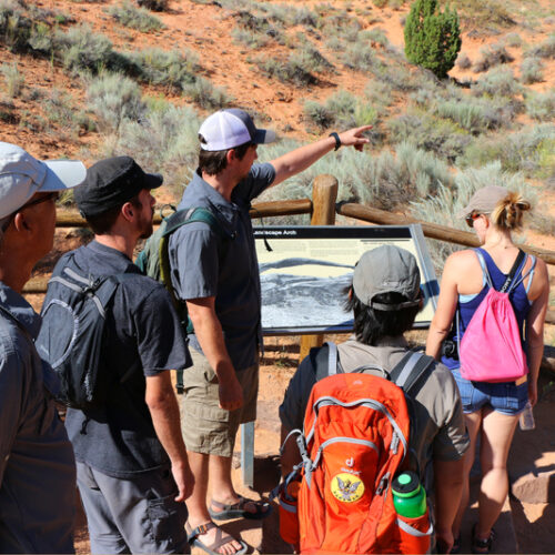 Justin Ebert educating MountainBased guests 12