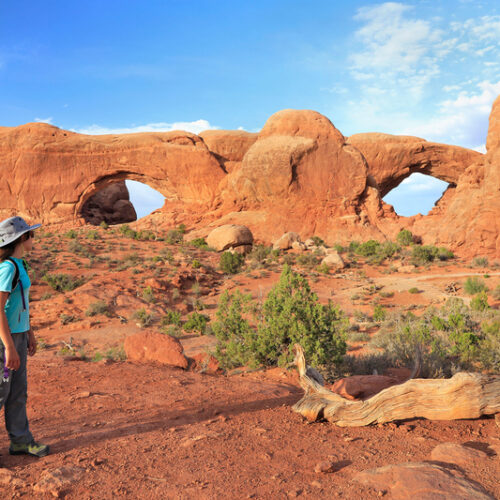 Overlooking Arches National Park 15