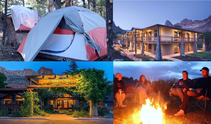 Zion Camping and Lodging