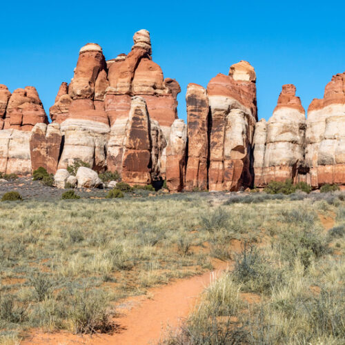 Chesler Park Trail in Canyonlands