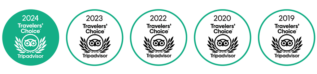 Top Rated TripAdvisor Awards