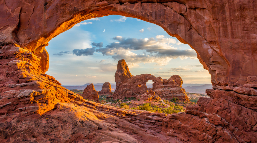 Turret Arch Via South Window Arch