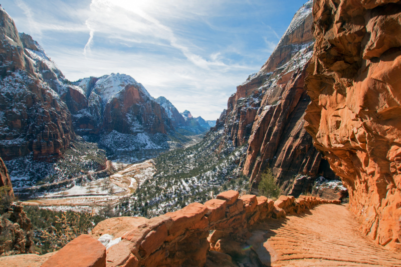 Zion winter